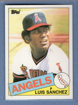 1985 Topps Tiffany #42 Luis Sanchez NM