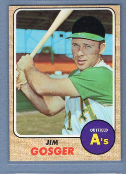 1968 Topps #343 Jim Gosger (b) EX-MT  GO339