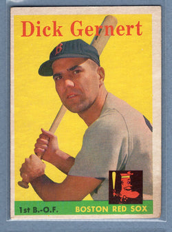 1958 Topps #38 Dick Gernert  VG  GO387