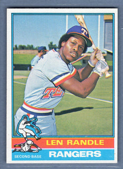 1976 Topps #31 Len Randle  EX-MT  GOSB1