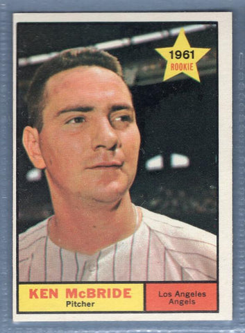 1961 Topps #209 Ken McBride(b) VG-EX   GO417