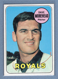 1969 Topps #29 Dave Morehead (c) EX-MT  GO602