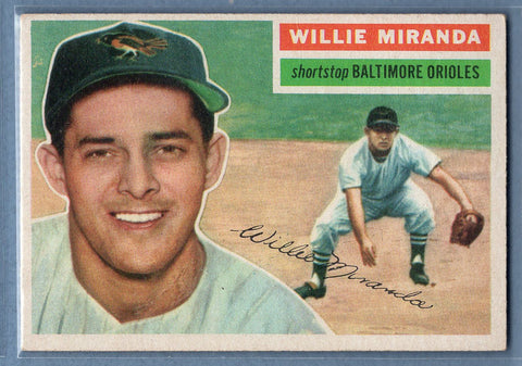 1956 Topps #103 Willie Miranda (GB) EX-MT  GO134