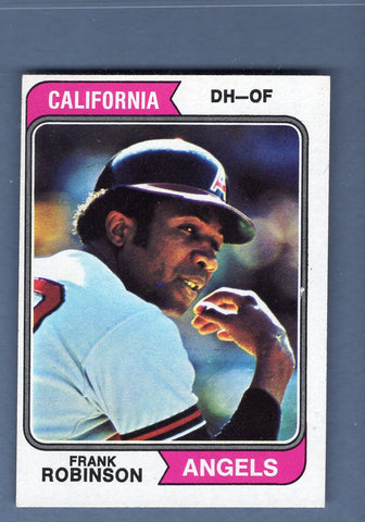 1974 Topps Baseball #55 Frank Robinson NM-MT 001