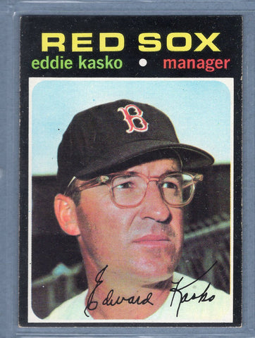 1971 Topps #31 Eddie Kasko  EX  GO747