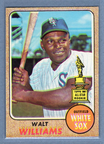 1968 Topps #172 Walt Williams (e)EX-MT  GO507