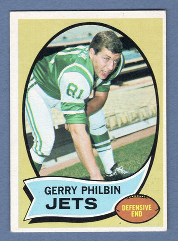 1970 Topps #226 Gerry Philbin EX   GO121