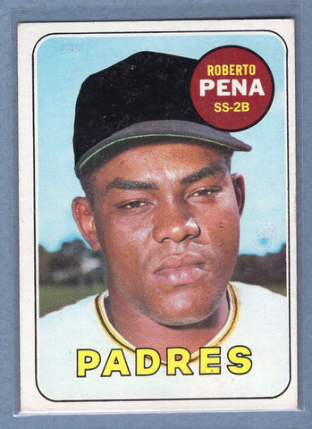 1969 Topps #184 Roberto Pena (c) EX  GO577