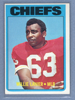 1972 Topps #35 Willie Lanier (HOF) EX  GO210
