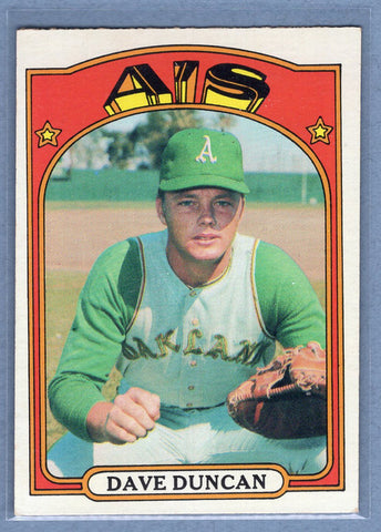 1972 Topps #17 Dave Duncan (c) EX  GO315