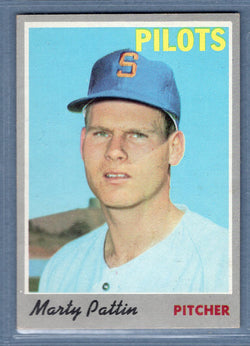 1970 Topps #31 Marty Pattin  EX-MT  SB1