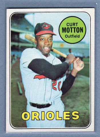 1969 Topps #37 Curt Motton EX  GO477