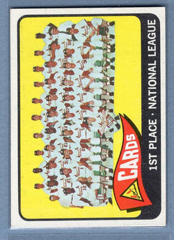 1965 Topps #57 Cardinals Team EX  GO100