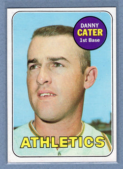 1969 Topps #44 Danny Cater EX-MT  GO350
