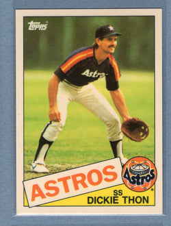 1985 Topps Tiffany #44 Dickie Thon NM