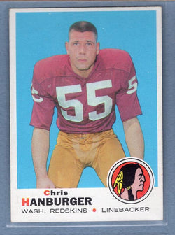 1969 Topps #248 Chris Hanburger (HOF) EX-MT  GO250