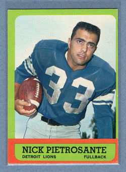 1963 Topps #27 Nick Pietrosante EX  GO141