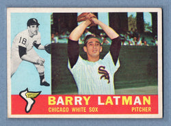 1960 Topps #41 Barry Latman EX  GO480