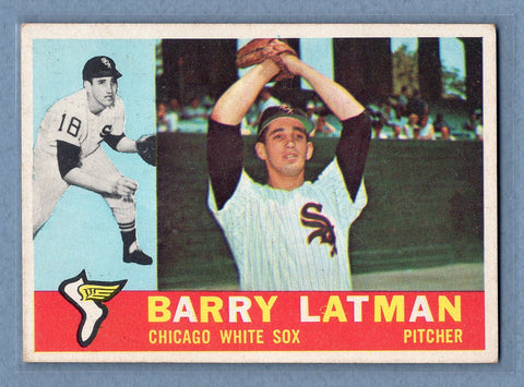 1960 Topps #41 Barry Latman EX  GO480