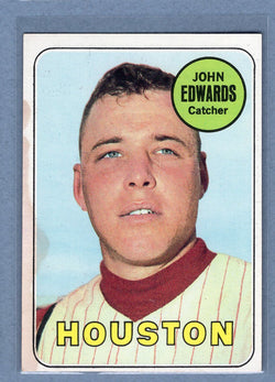 1969 Topps #186 John Edwards (st)  VG  GO577