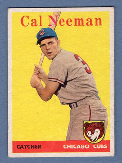 1958 Topps #33 Cal Neeman VG  GO495