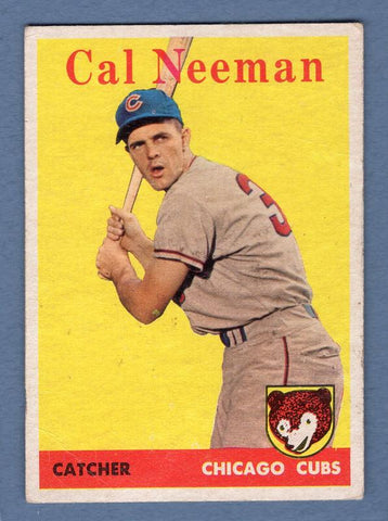 1958 Topps #33 Cal Neeman VG  GO495