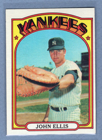 1972 Topps #47 John Ellis EX-MT  GO483