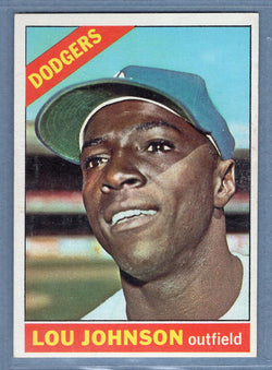 1966 Topps #13 Lou Johnson EX  GO368