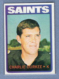 1972 Topps #34 Charlie Durkee EX-MT  GO326