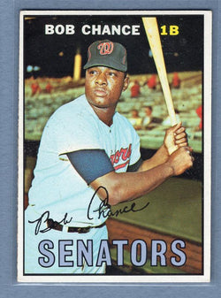 1967 Topps #349 Bob Chance EX   GO415