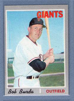 1970 Topps #357 Bob Burda  (b) EX-MT  GO750