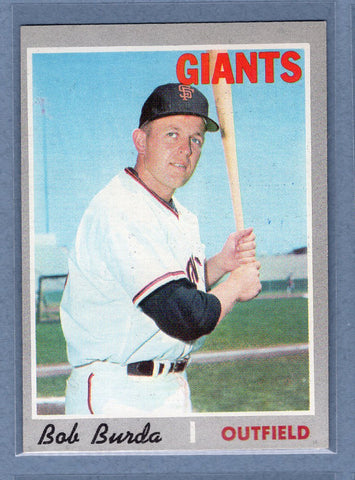 1970 Topps #357 Bob Burda  (b) EX-MT  GO750