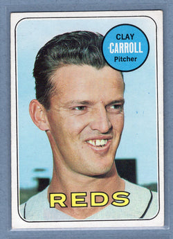 1969 Topps #26 Clay Carroll(a) EX  GO850