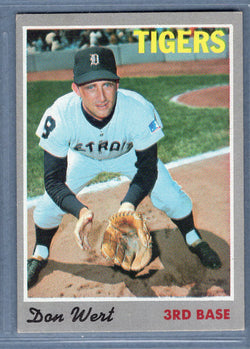 1970 Topps #33 Don Wert  EX-MT  SB1