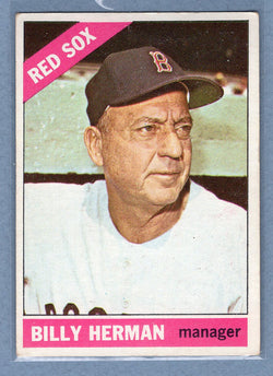 1966 Topps #37 Billy Herman (HOF) VG-EX  GO300