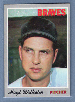 1970 Topps #17 Hoyt Wilhelm (HOF)  (a) EX  GO900