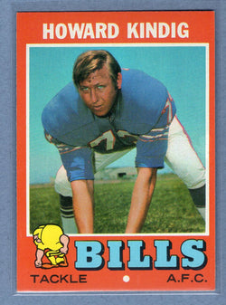 1971 Topps #33 Howard Kindig EX-MT  GO260