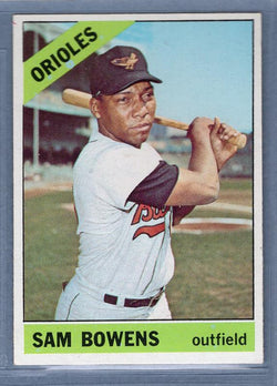 1966 Topps #412 Sam Bowens EX-MT  GO466