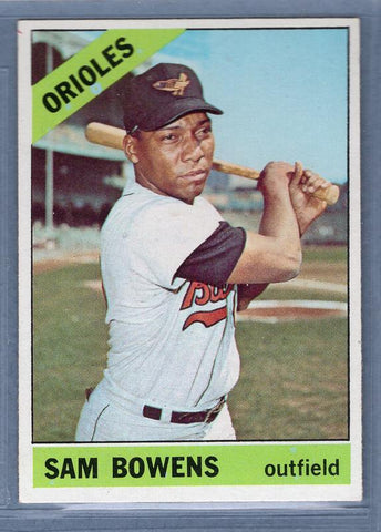 1966 Topps #412 Sam Bowens EX-MT  GO466