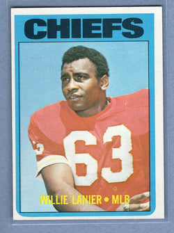 1972 Topps #35 Willie Lanier (HOF) EX-MT  GO326