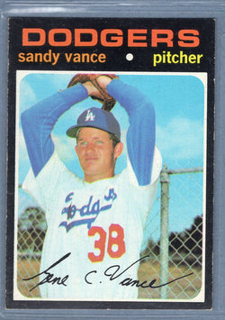 1971 Topps #34 Sandy Vance  EX  GO747