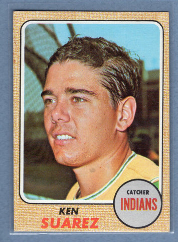 1968 Topps #218 Ken Suarez (mk) VG  GO180