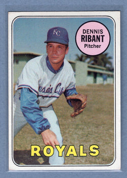 1969 Topps #463 Dennis Ribant EX  GO572