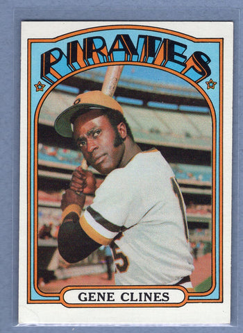 1972 Topps #152 Gene Clines  EX   BL01
