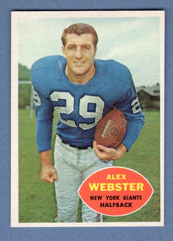 1960 Topps #75 Alex Webster (1) EX-MT  GO107