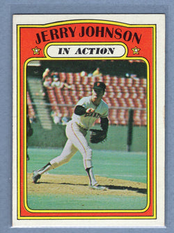 1972 Topps #36 Jerry Johnson IA EX-MT  GO500