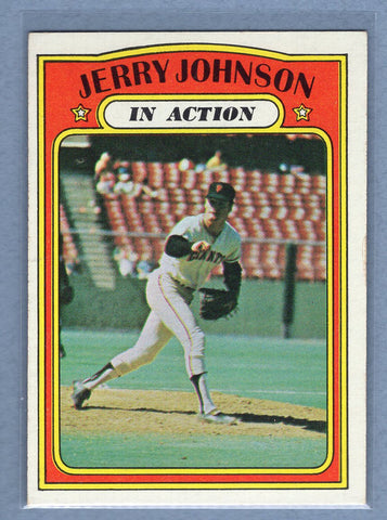 1972 Topps #36 Jerry Johnson IA EX-MT  GO500