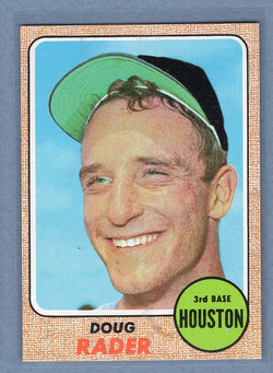 1968 Topps #332 Doug Rader EX-MT  GO545