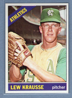 1966 Topps #256 Lew Krausse NM  GO468