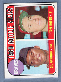 1969 Topps #331 Braves Rookies (f) EX-MT  GOWABB